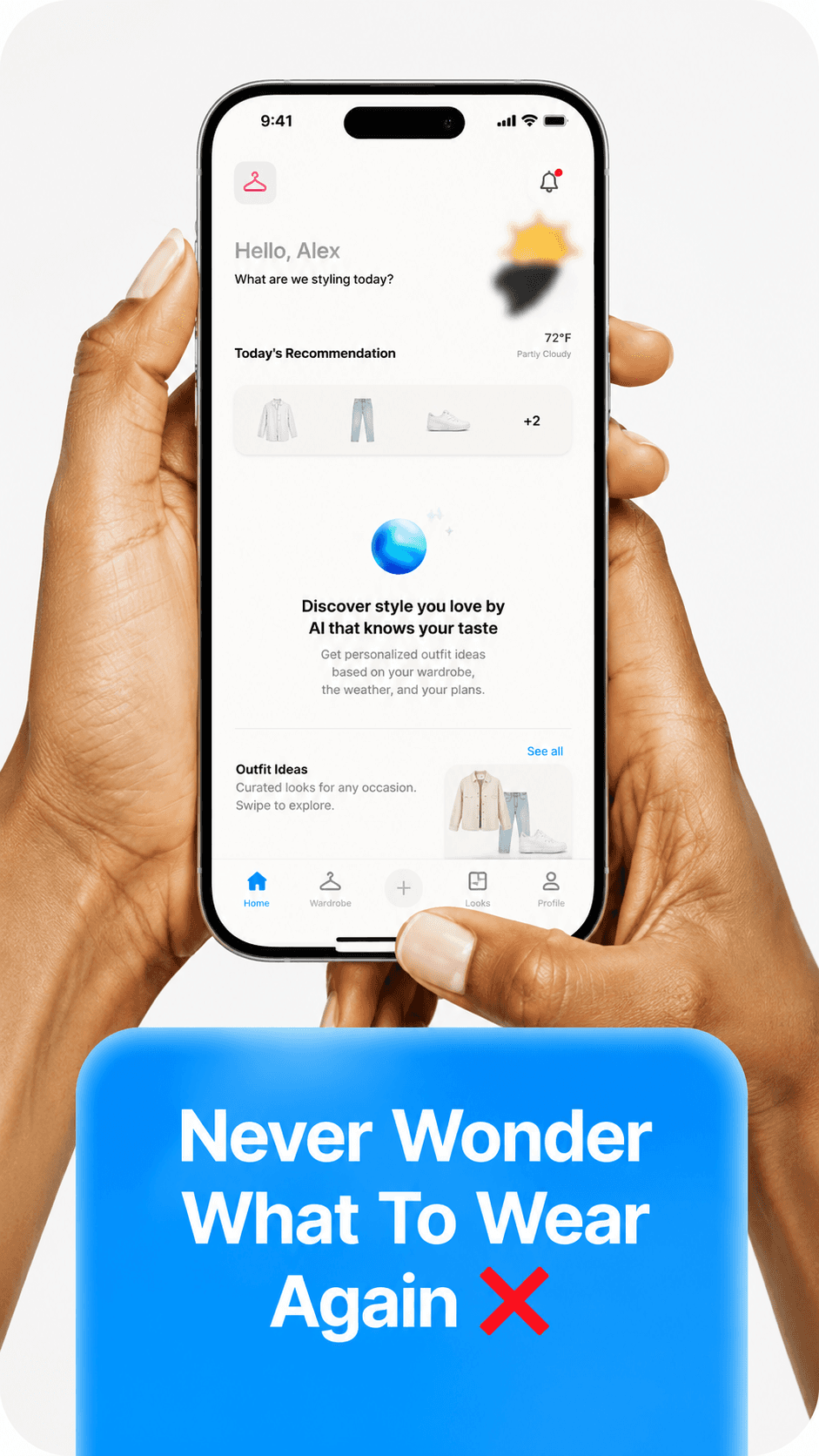 Alta App Store screenshot style