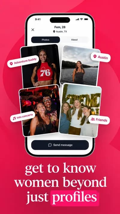 Befriend screenshot style