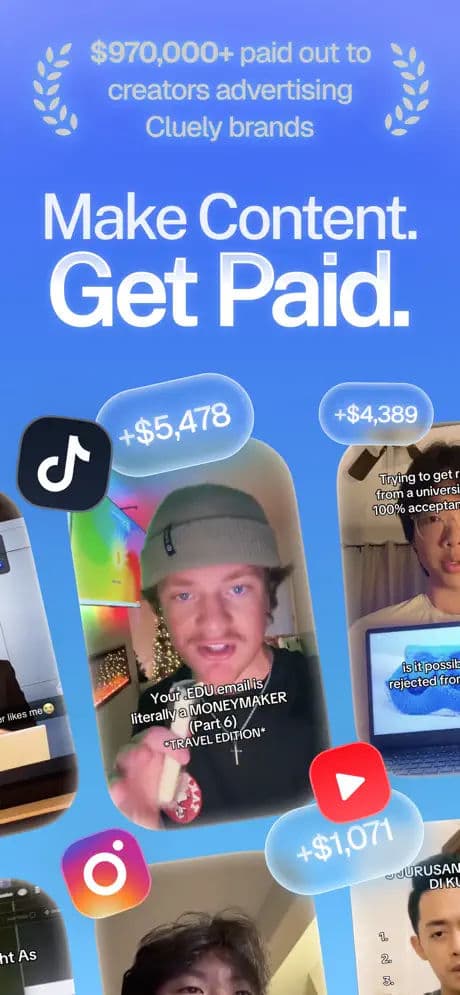 Bounty App Store screenshot style