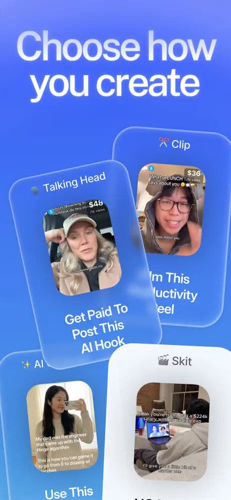 Bounty App Store screenshot style