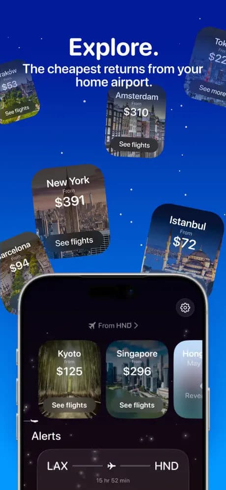 Descent App Store screenshot style