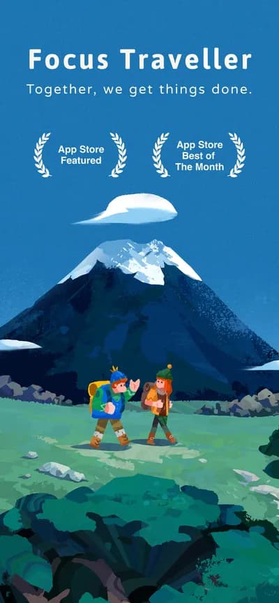 Focus Traveller screenshot style