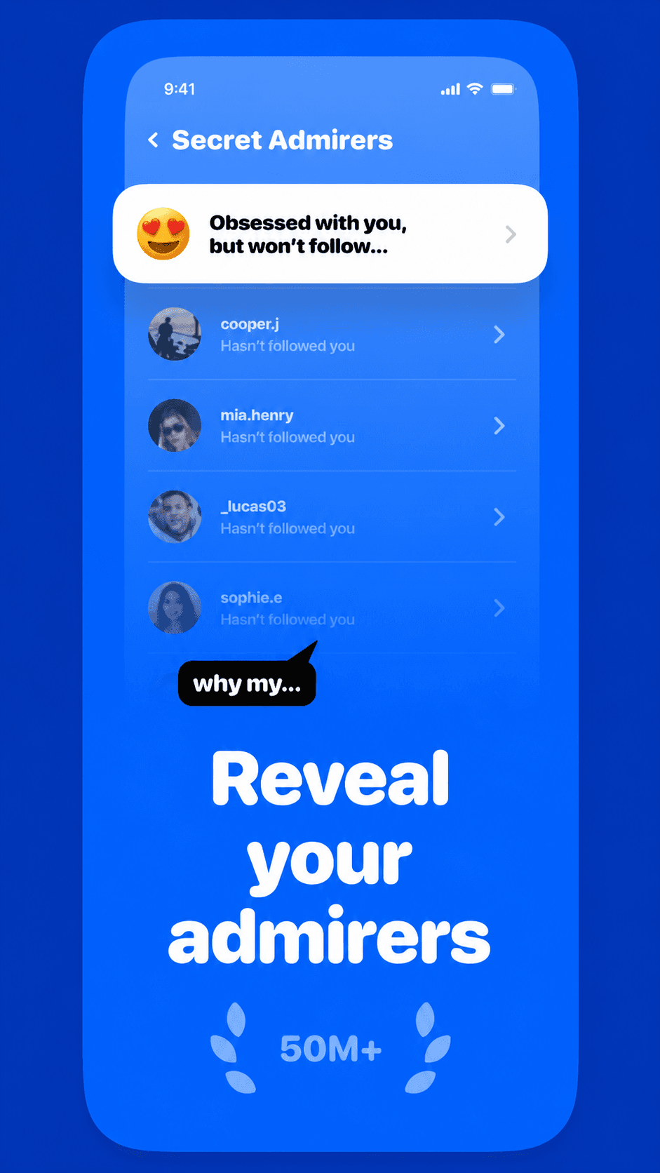 Followly App Store screenshot style