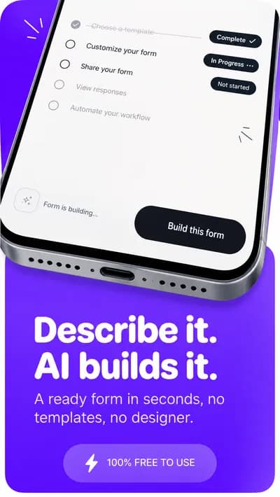 Formbud screenshot style