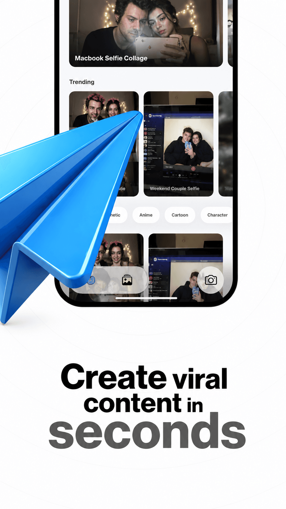 Halo AI App Store screenshot style