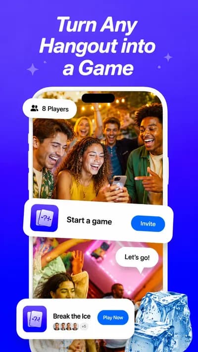 Icebreakr screenshot style