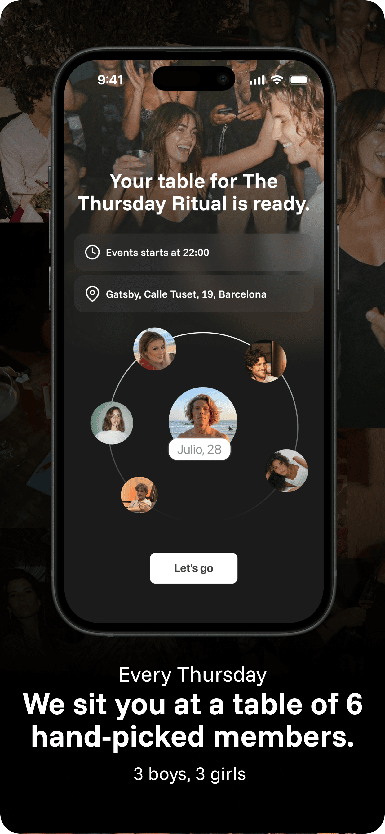 Mate App Store screenshot style