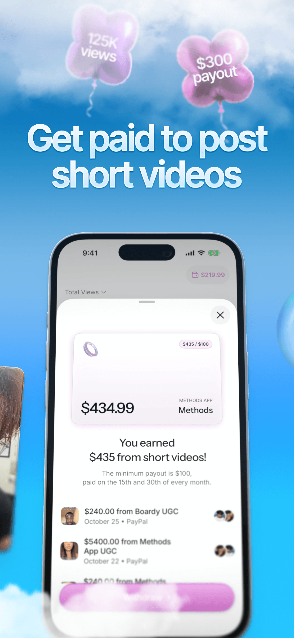 Methods App Store screenshot style