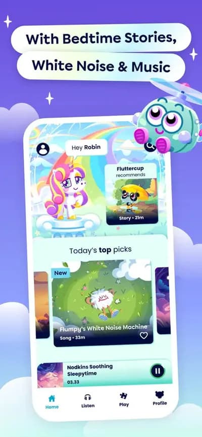 Moshi Kids screenshot style