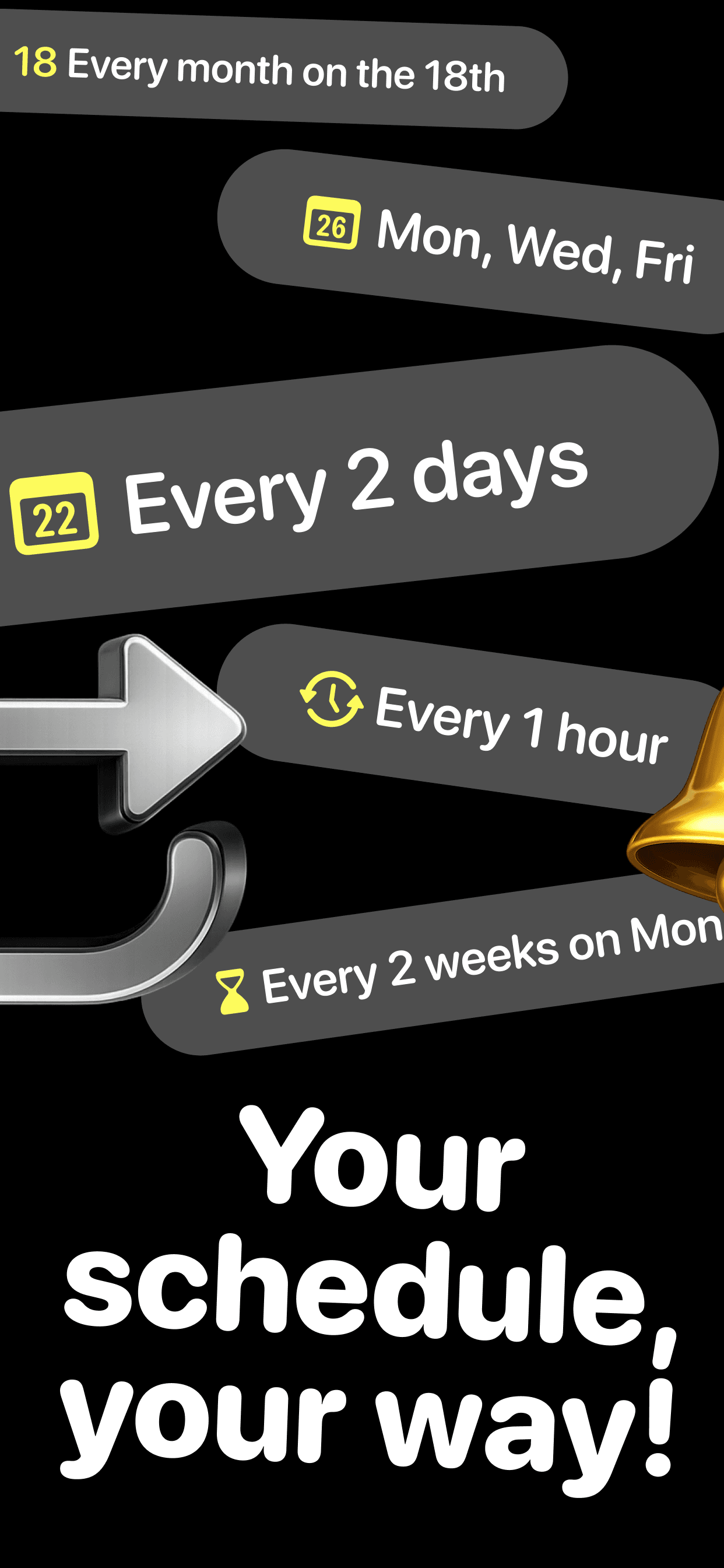 Reminderos App Store screenshot style