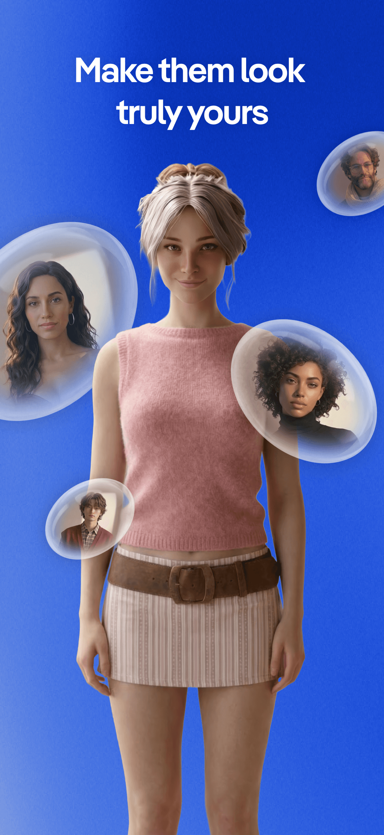 Replika App Store screenshot style