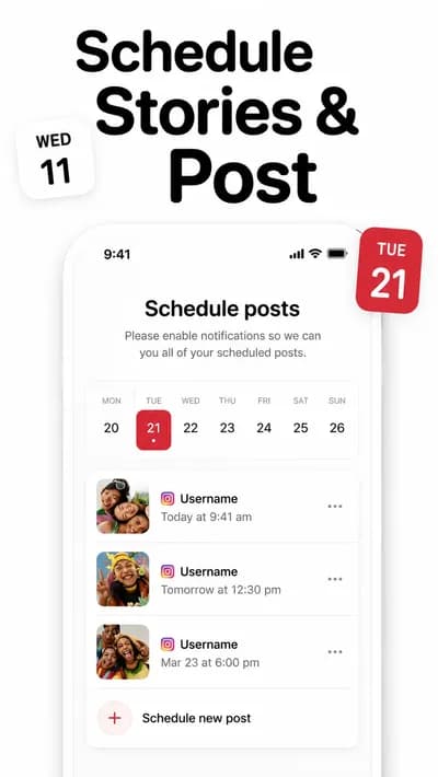 Repost screenshot style