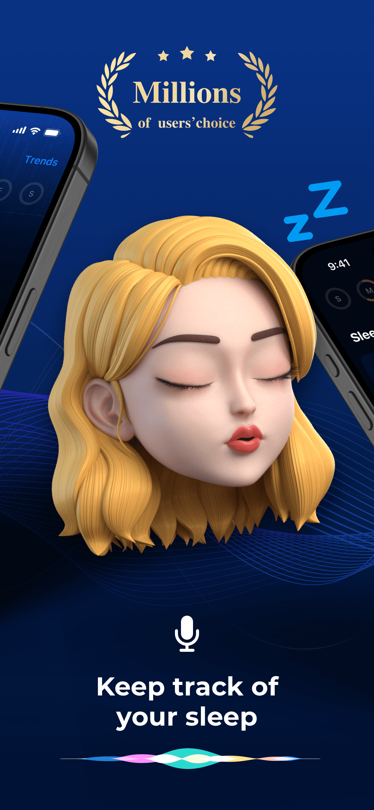 ShutEye App Store screenshot style