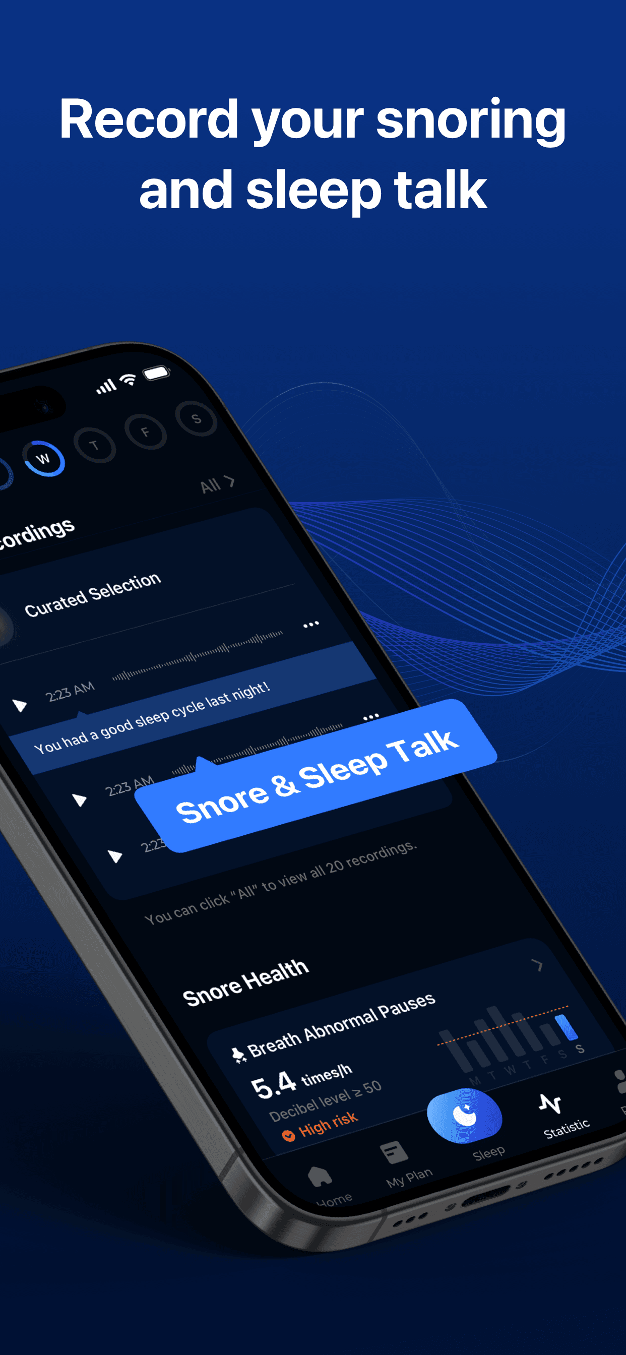 ShutEye App Store screenshot style