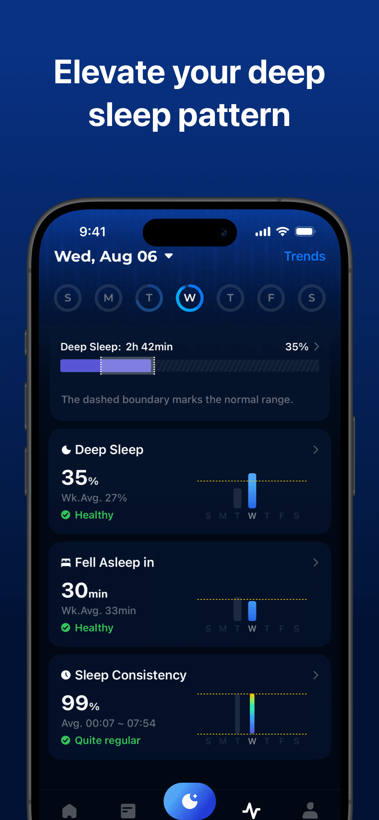 ShutEye App Store screenshot style