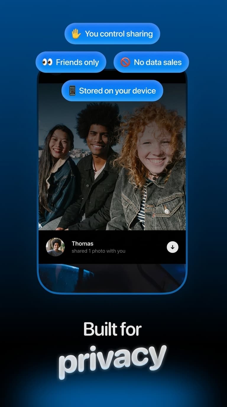 Spotted App Store screenshot style