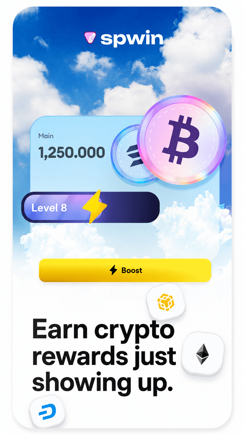 Spwin App Store screenshot style