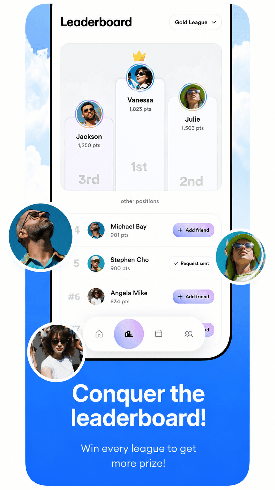 Spwin App Store screenshot style