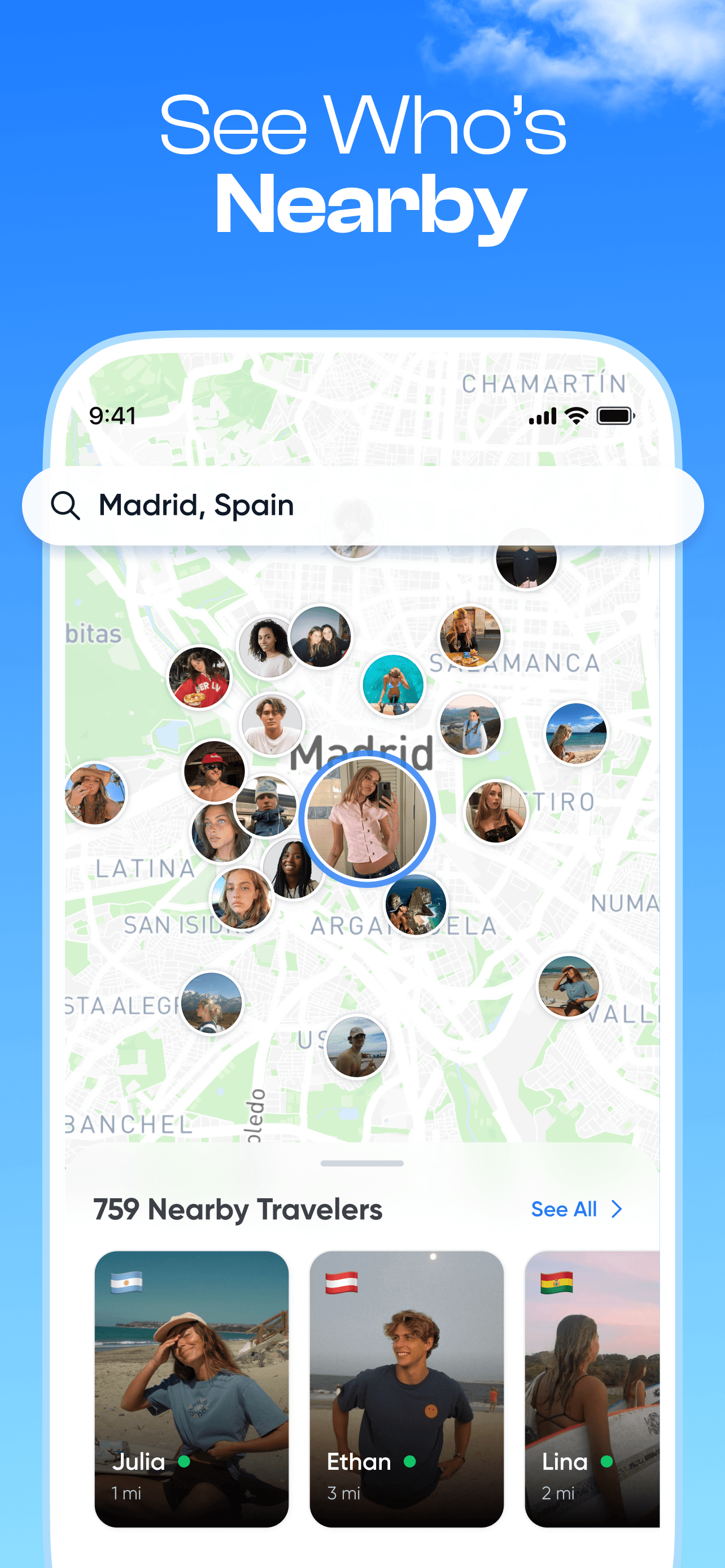 TripBFF App Store screenshot style
