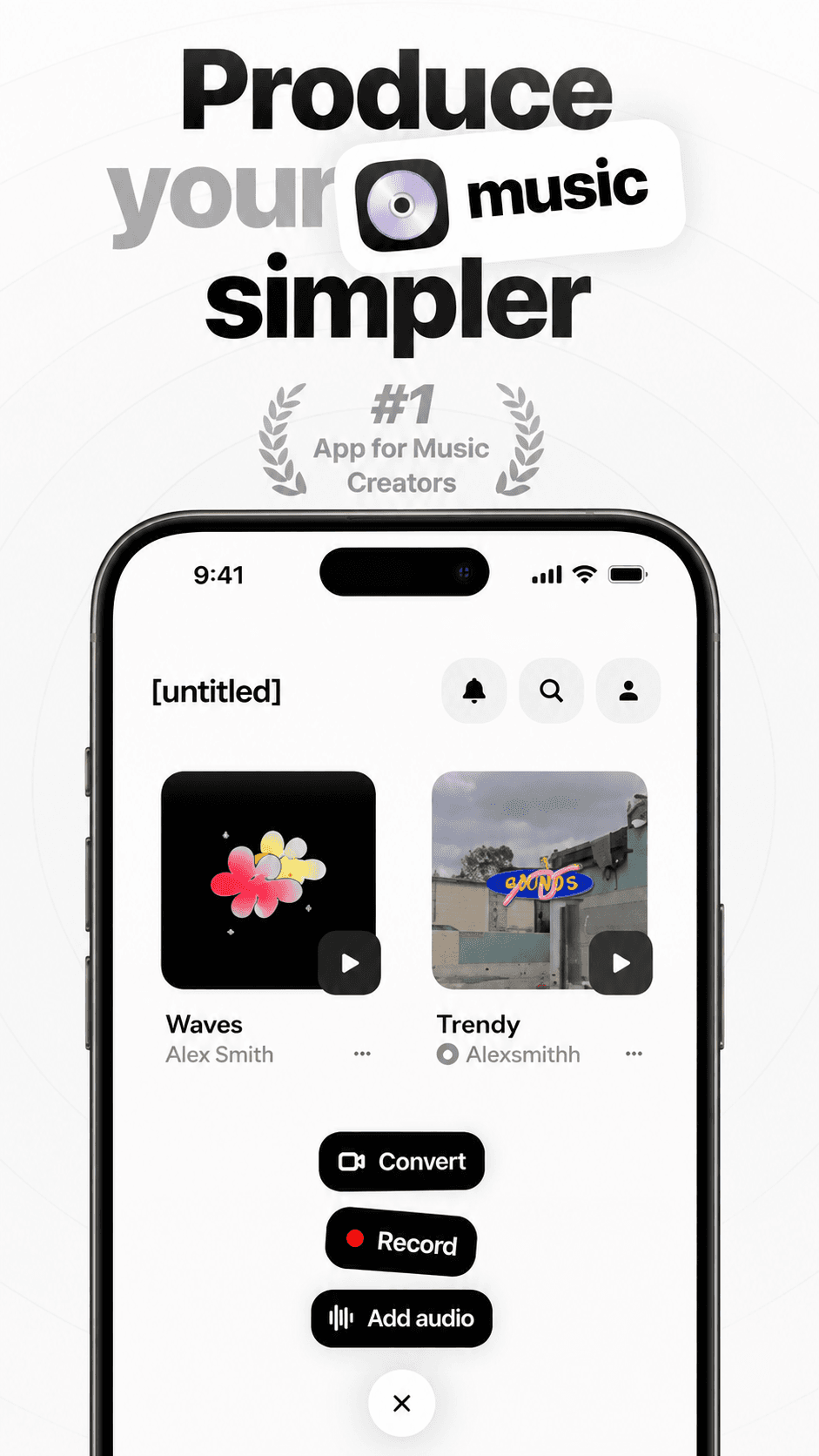 Untitled App Store screenshot style