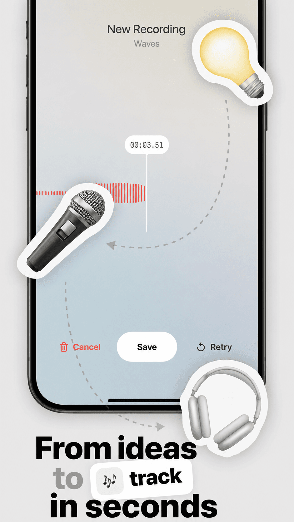 Untitled App Store screenshot style