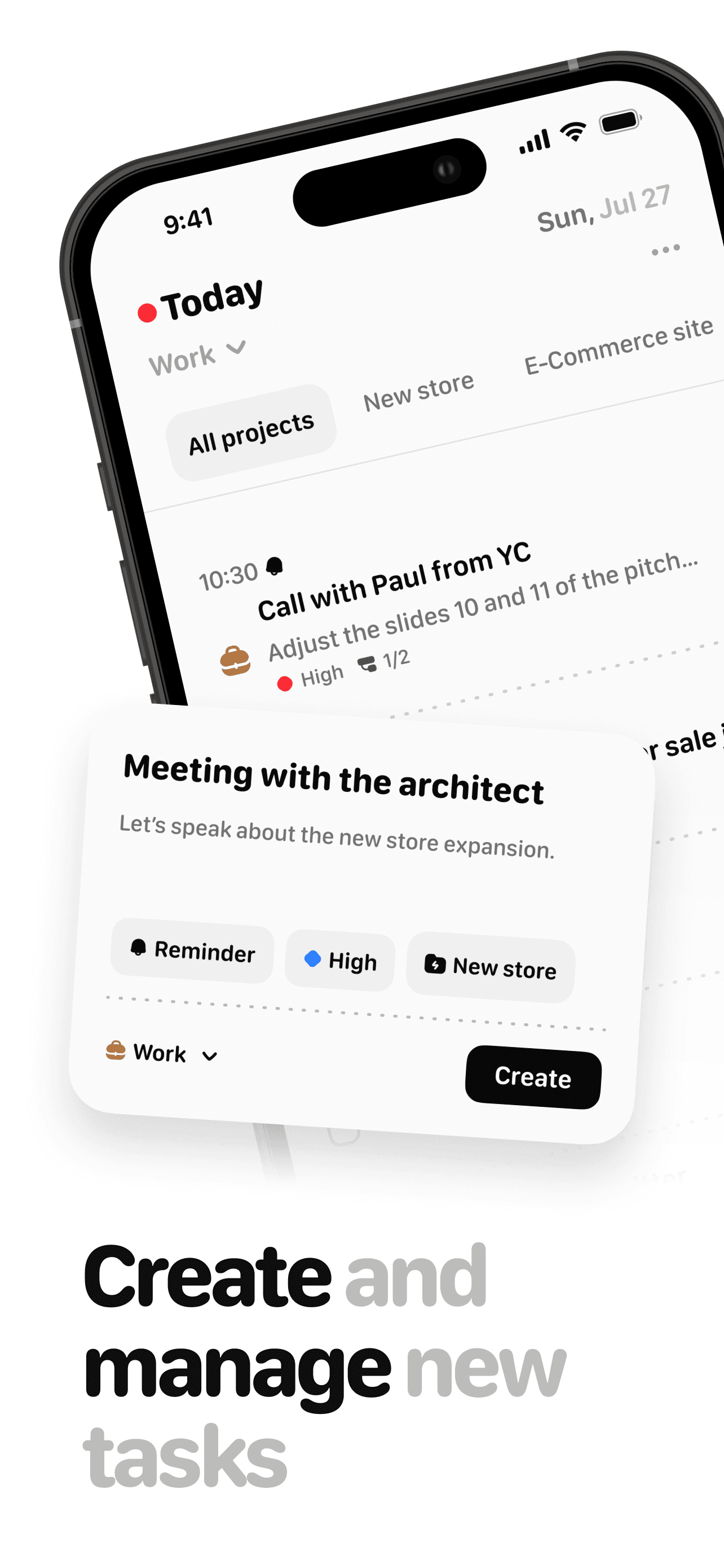 Yukee App Store screenshot style